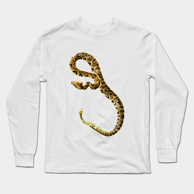 serpent,cobra,reptile,viper,venom,lizard,rattlesnake,king cobra,dragon,hydra,poison,venomous,plumber's snake,pythonidae,pythons,auger,python,squamata,serpentine,worm,big,ophidian,rattlesnakes,medusa,snakebite Long Sleeve T-Shirt by vabontchi